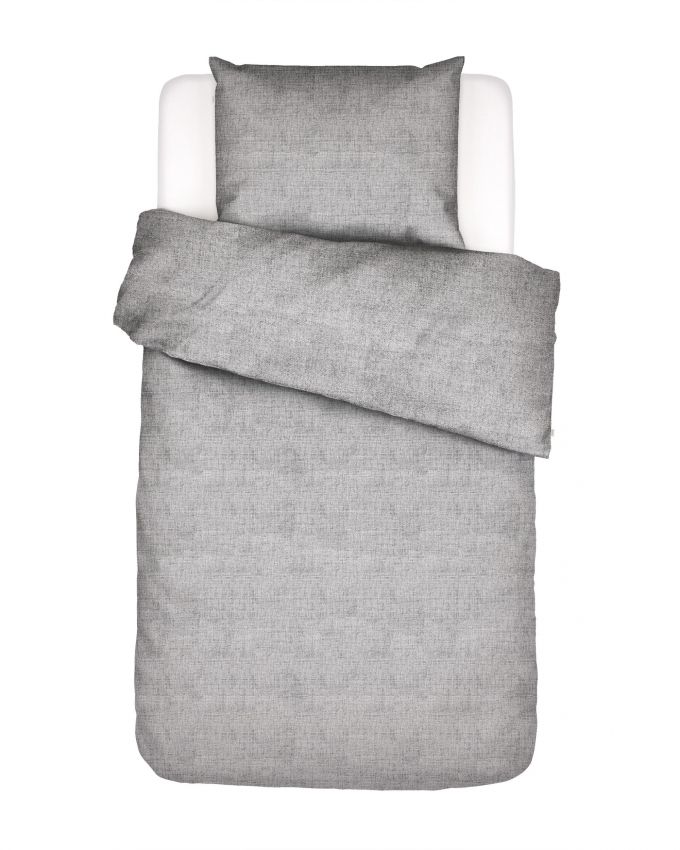 ESSENZA Jule Anthracite Duvet cover 155 x 220 cm