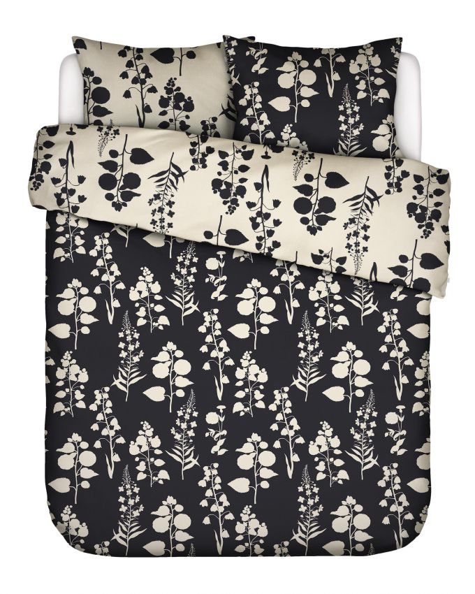 ESSENZA Liva Anthracite Duvet cover 260 x 220 cm