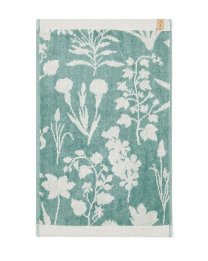 ESSENZA Maribel Surf green Guest towel 30 x 50 cm