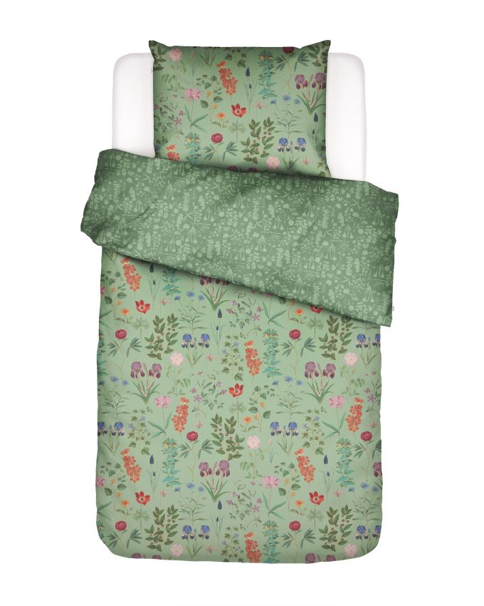 ESSENZA Marigold Quiet green Duvet cover 140 x 220 cm