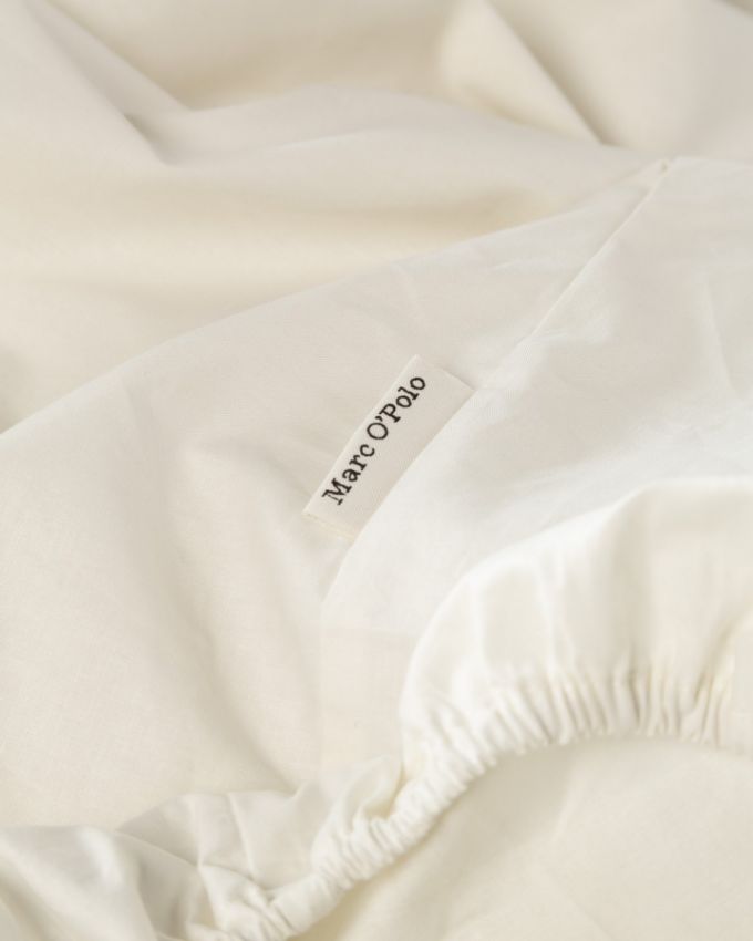 Marc O'Polo Premium Organic Percale Ecru Fitted sheet 140 x 200 cm