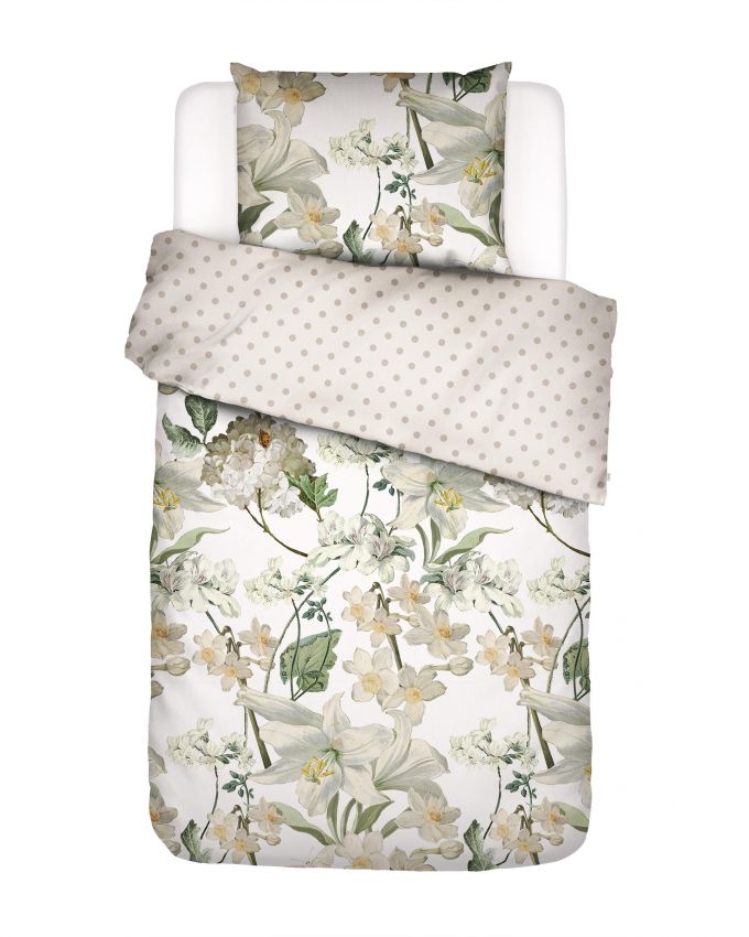 ESSENZA Rosalee White Duvet cover 140 x 220 cm