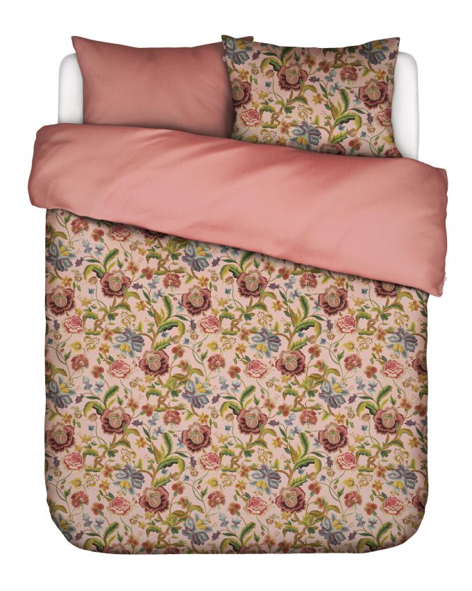 ESSENZA Roselina Evening rose Duvet cover 200 x 200 cm