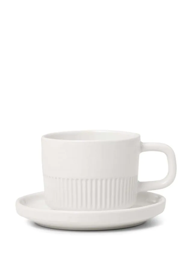 Marc O'Polo Moments Chalk white Espresso cup & saucer