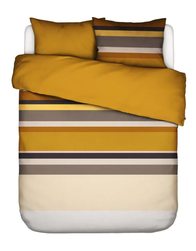 ESSENZA Edith Mustard Duvet cover 240 x 220