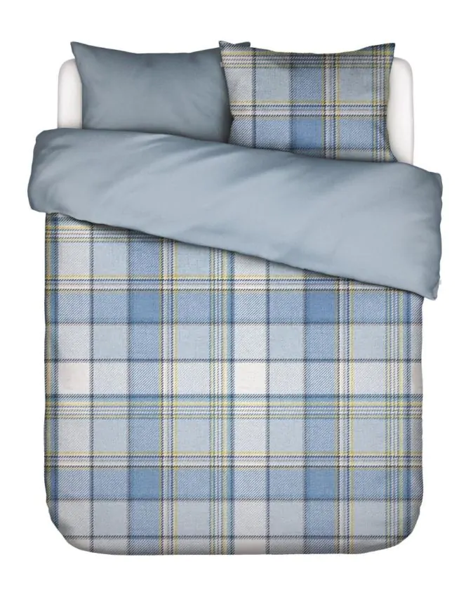 ESSENZA Gitte Iceblue Duvet cover 260 x 240