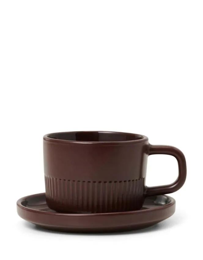 Marc O'Polo Moments earth brown Espresso cup & saucer 10