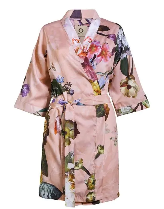 Kimono rose satin store