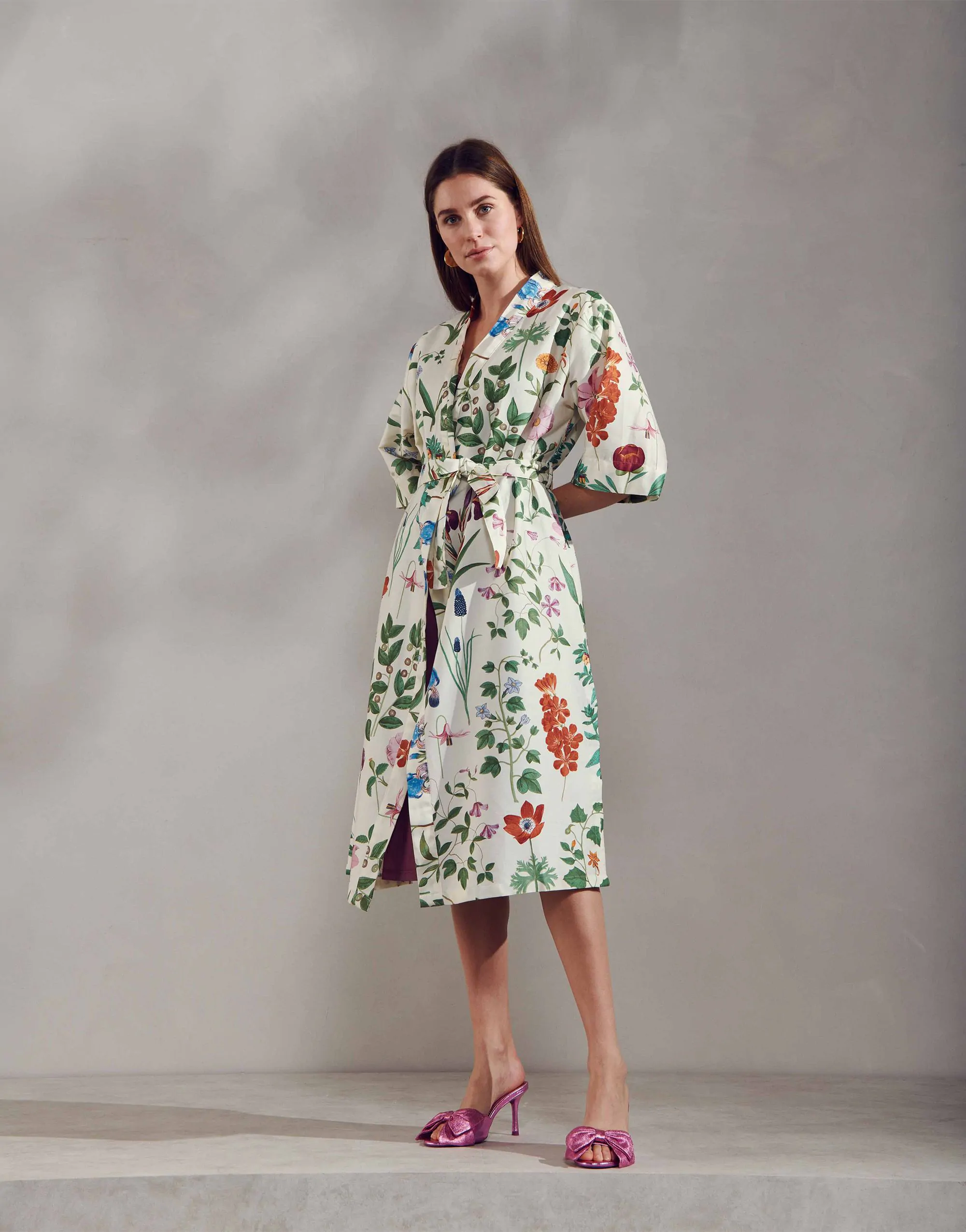 ESSENZA Ilona Marigold Vanilla Kimono XS