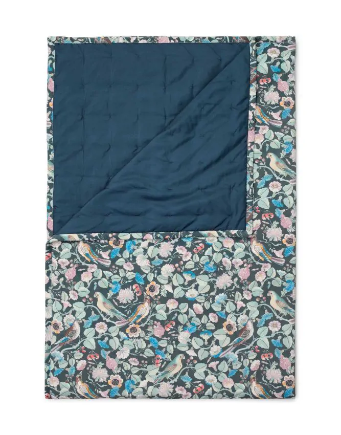 ESSENZA Aleste Slate grey Quilt 220 x 265 cm