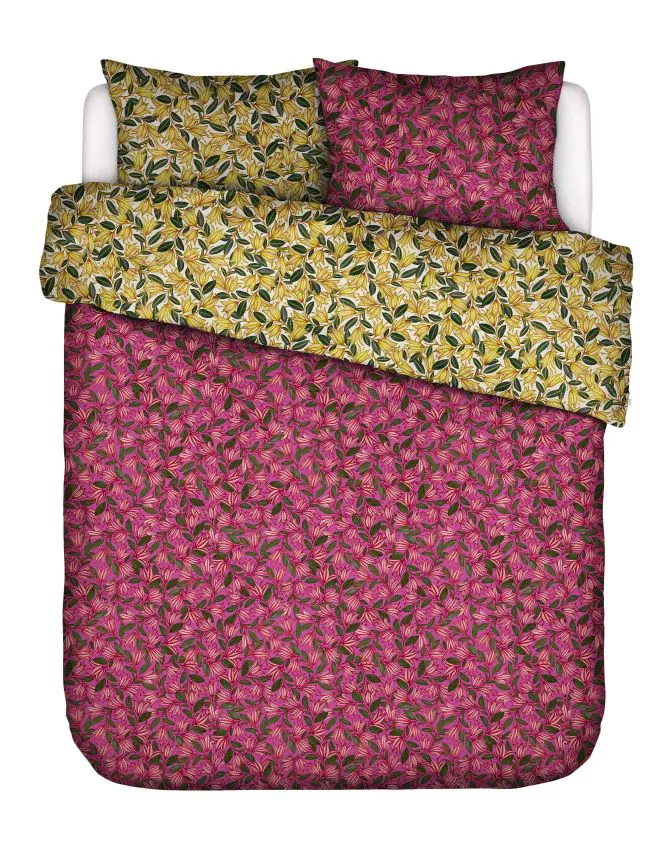 ESSENZA & CO Bellflower Beauty Rose violet Duvet cover 240 x 220 cm