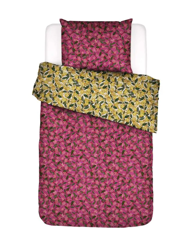 ESSENZA & CO Bellflower Beauty Rose violet Duvet cover 140 x 200 cm
