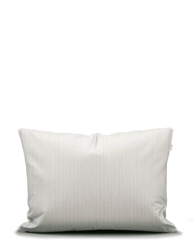 Marc O'Polo Classic Stripe Silver Pillowcase 40 x 80 cm