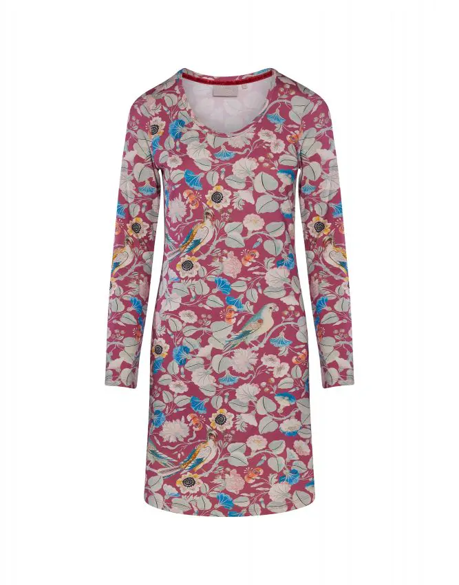 ESSENZA Elm Aleste Mauve Nightdress long sleeve L
