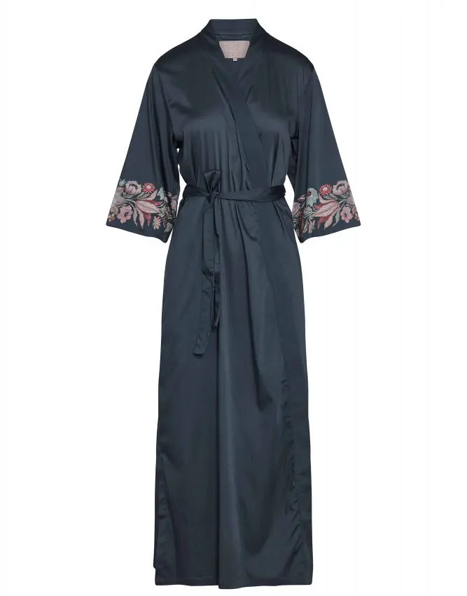 ESSENZA Evi Veronique Slate grey Kimono M