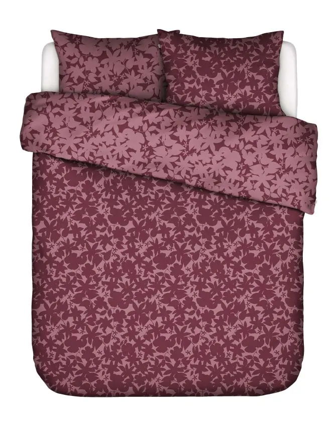 ESSENZA Imara Burgundy Duvet cover 240 x 220 cm