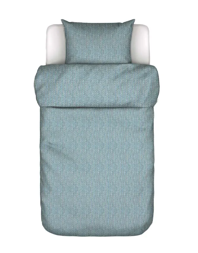 Marc O'Polo Janne Stormy blue Duvet cover 135 x 200 cm