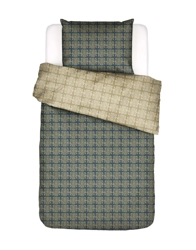 ESSENZA Luz Slate grey Duvet cover 135 x 200 cm