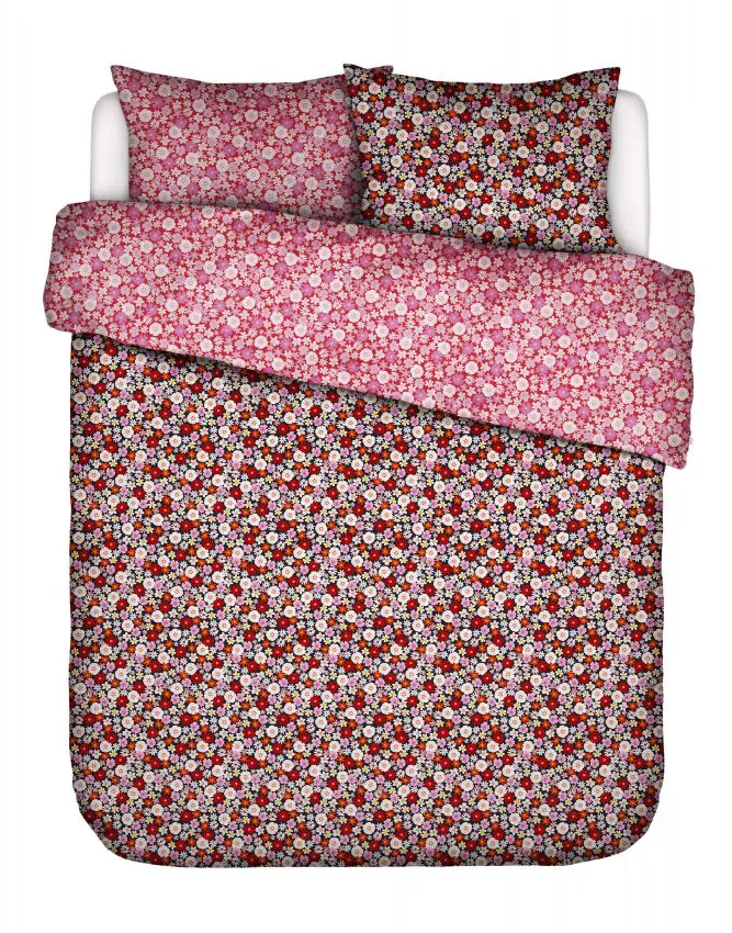 ESSENZA & CO Mellow Millesfleurs Black Duvet cover 200 x 220 cm