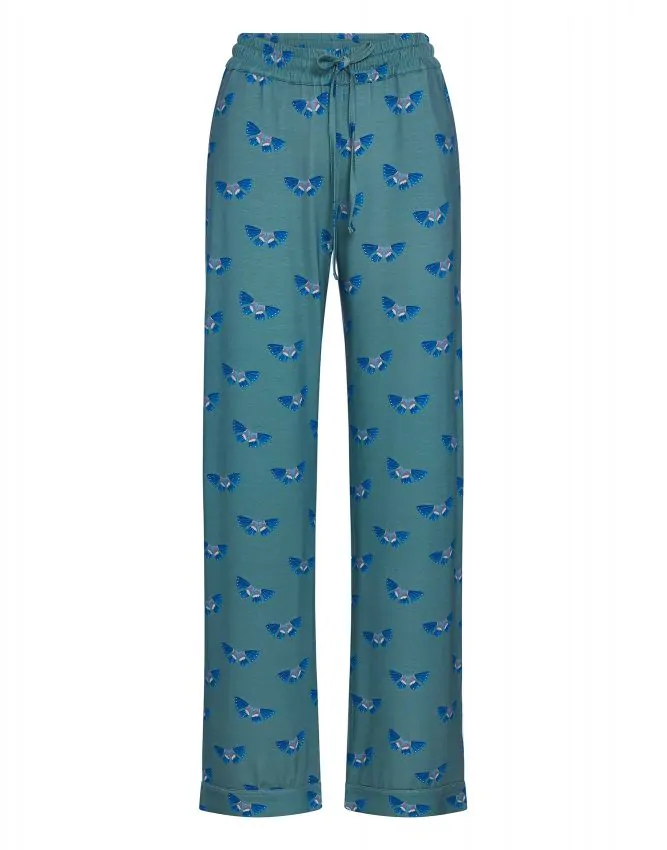 ESSENZA Nora Eliza Soft teal Trousers long XS