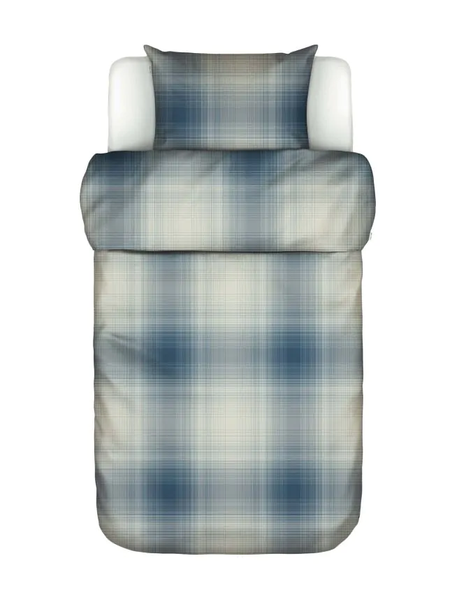 Marc O'Polo Phia Stormy blue Duvet cover 135 x 200 cm