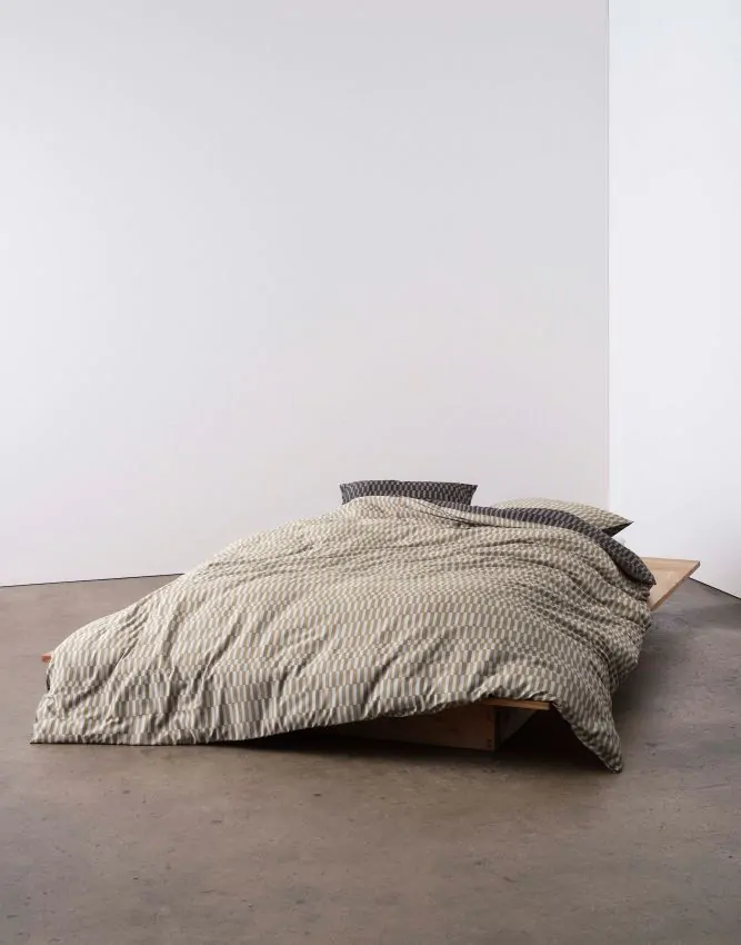 Marc O'Polo Sillia Oak beige Duvet cover 135 x 200 cm