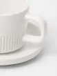 Marc O'Polo Moments Chalk white Espresso cup & saucer