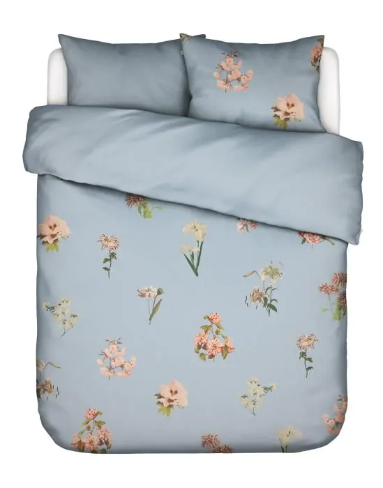 ESSENZA Annebella Zen blue Duvet cover 260 x 220 cm