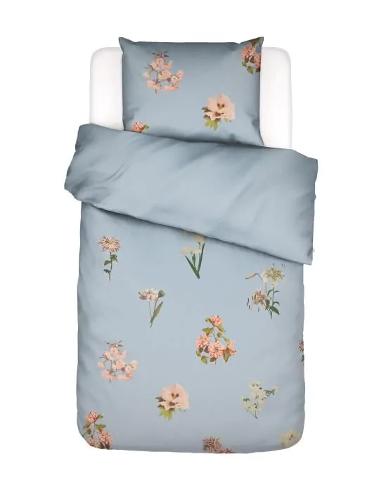 ESSENZA Annebella Zen blue Duvet cover 140 x 200 cm