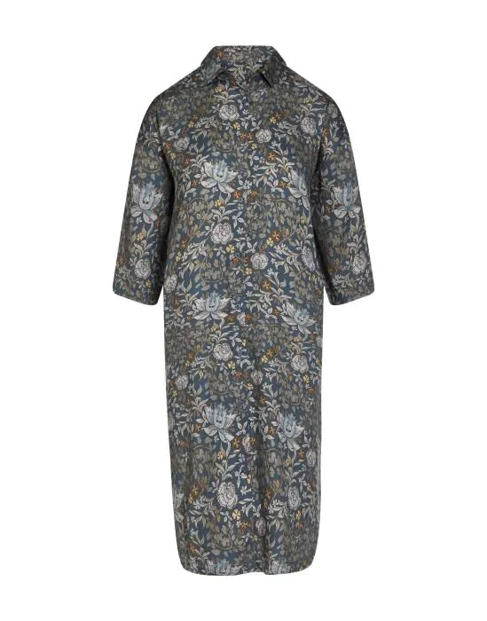 ESSENZA Blair Ophelia Blauw Nightdress 3/4 sleeve XS