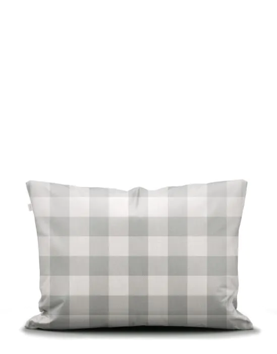 ESSENZA Chess Grey Pillowcase 60 x 70 cm