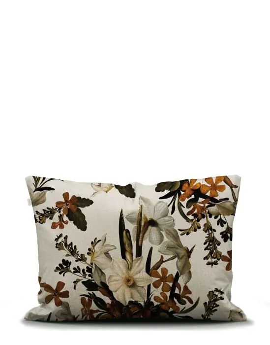 ESSENZA Daffodils Reunited Beachwood white Pillowcase 60 x 70 cm