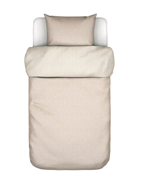 Marc O'Polo Eilif Flannel Oatmeal Duvet cover 140 x 220 cm