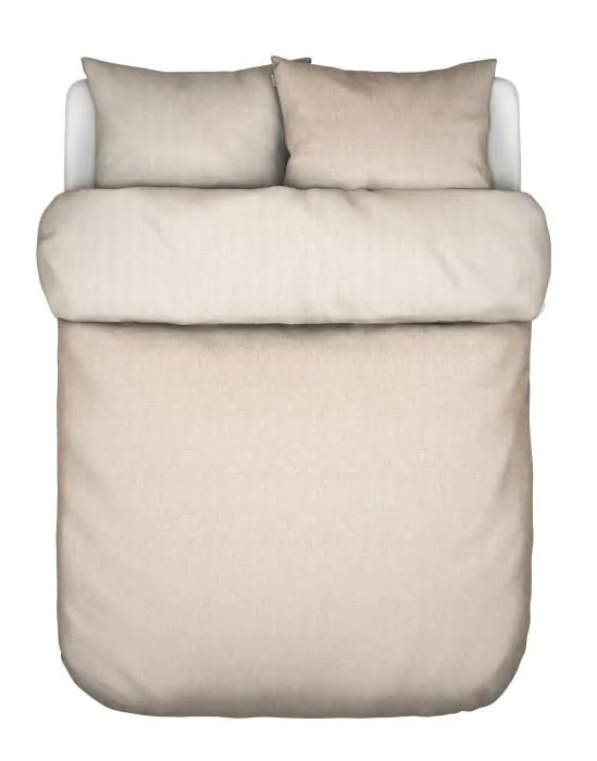 Marc O'Polo Eilif Flannel Oatmeal Duvet cover 240 x 220 cm