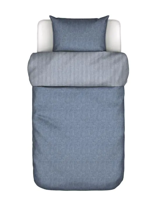 Marc O'Polo Eilif Flannel Twilight Blue Duvet cover 140 x 200 cm