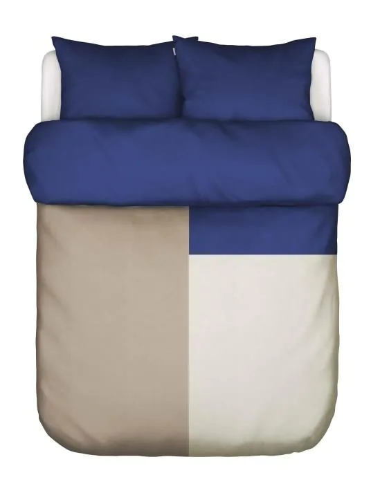 Marc O'Polo Ewon Cool Cobalt Duvet cover 260 x 220 cm