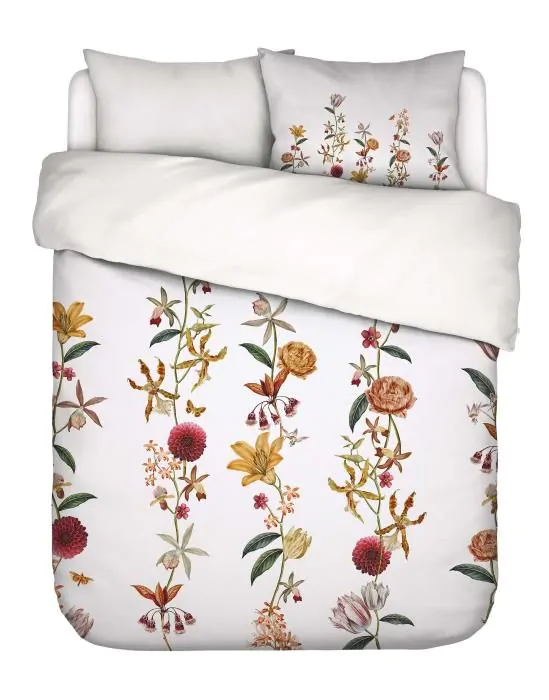 ESSENZA Feda Pure White Duvet cover 200 x 200 cm