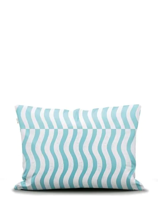 Marc O'Polo Filip Sea Blue Pillowcase 40 x 40 cm