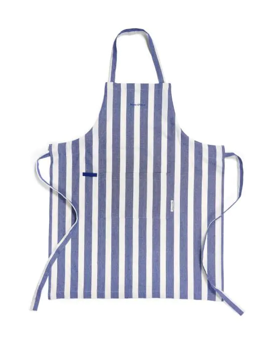 Marc O'Polo Haley Multi cobalt blue Apron 80 x 95 cm