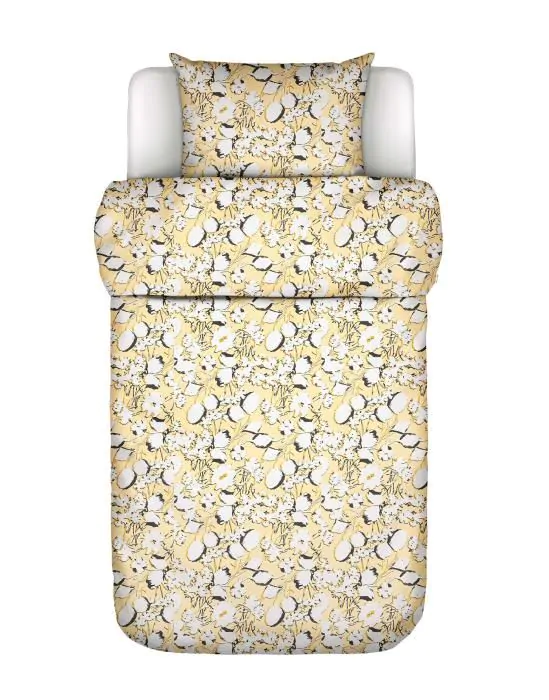 Marc O'Polo Hanne Pale Yellow Duvet cover 140 x 200 cm