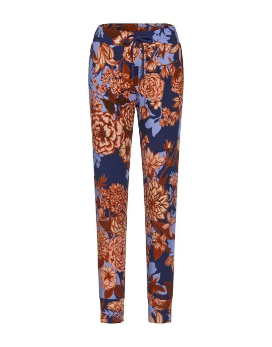 ESSENZA Jules Flore Blauw Trousers long XXL