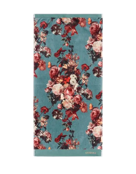 ESSENZA Karli reef green Towel 50 x 100 cm