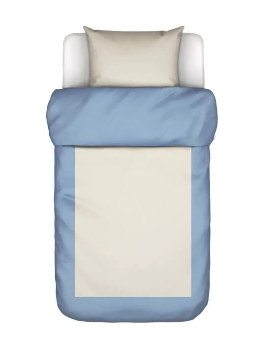 Marc O'Polo Keersten Denim blue Duvet cover 140 x 220 cm