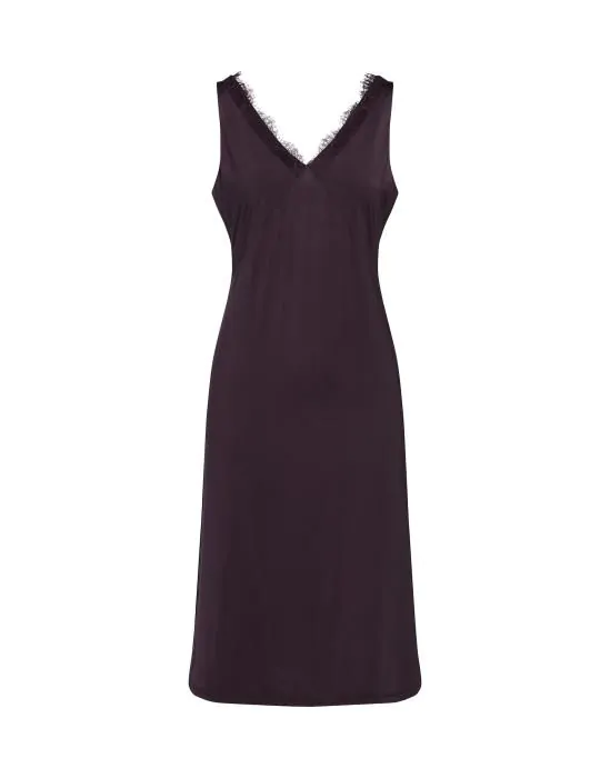 ESSENZA Lexi Uni plum wine Nightdress sleeveless XS