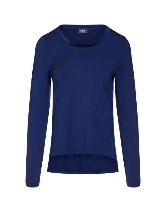 ESSENZA Luyza Uni Blauw Top Long Sleeve S