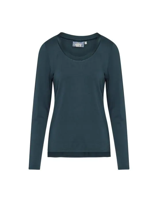 ESSENZA Luyza Uni deep sea blue Top Long Sleeve XS