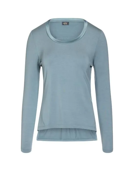 ESSENZA Luyza Uni Blauw Top Long Sleeve XL