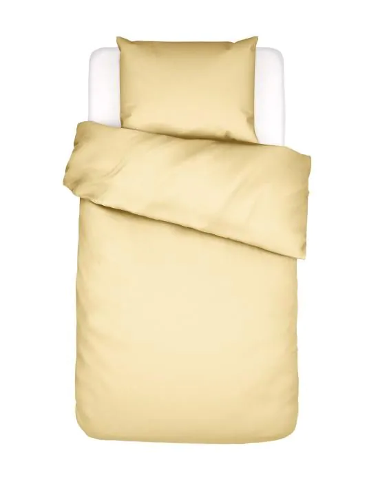ESSENZA Minte Yellow straw Duvet cover 155 x 220 cm
