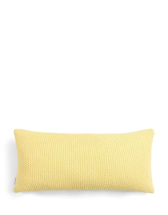 Marc O'Polo Nordic knit Pale Yellow Cushion 30 x 60 cm