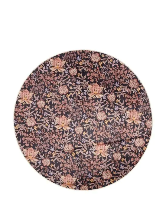 ESSENZA Ophelia Blauw Carpet round 180